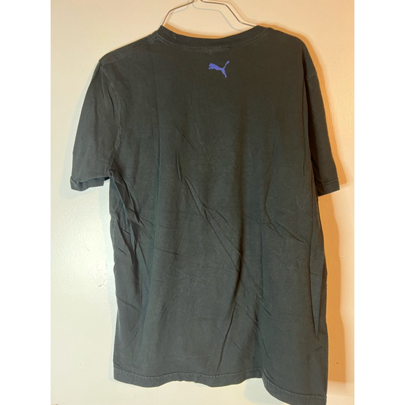 Men's Puma Black T-Shirt Size L - Picture 1 of 3